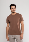 Camiseta Malha Sorona  Chocolate