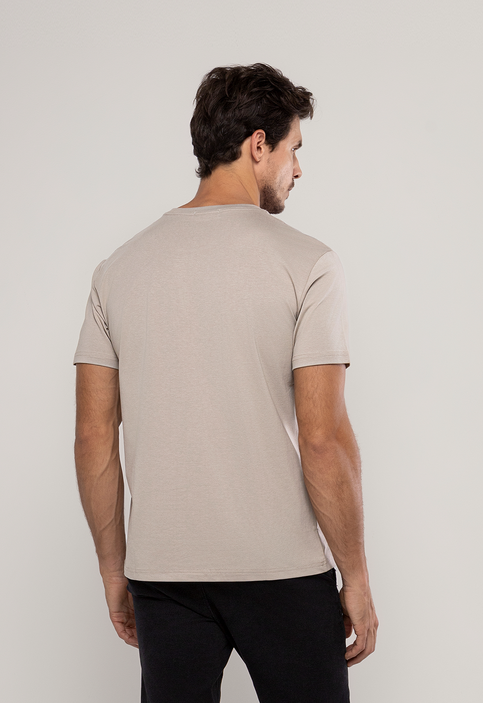 Camiseta Malha Sorona  Café