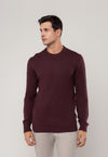 Sueter Casual Modal Bordô