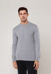 Sueter Casual Modal Cinza