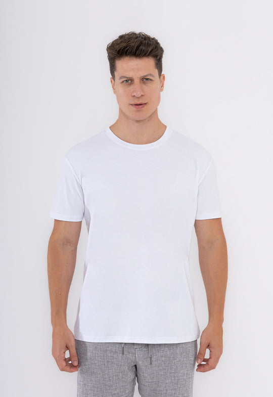 Camiseta Malha Sorona  Branca