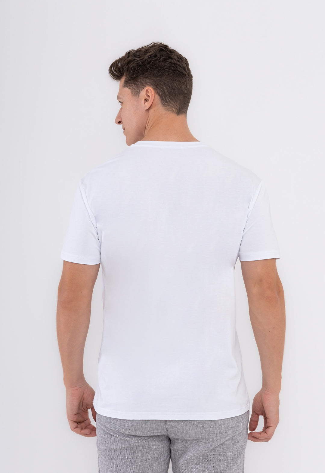 Camiseta Malha Sorona  Branca