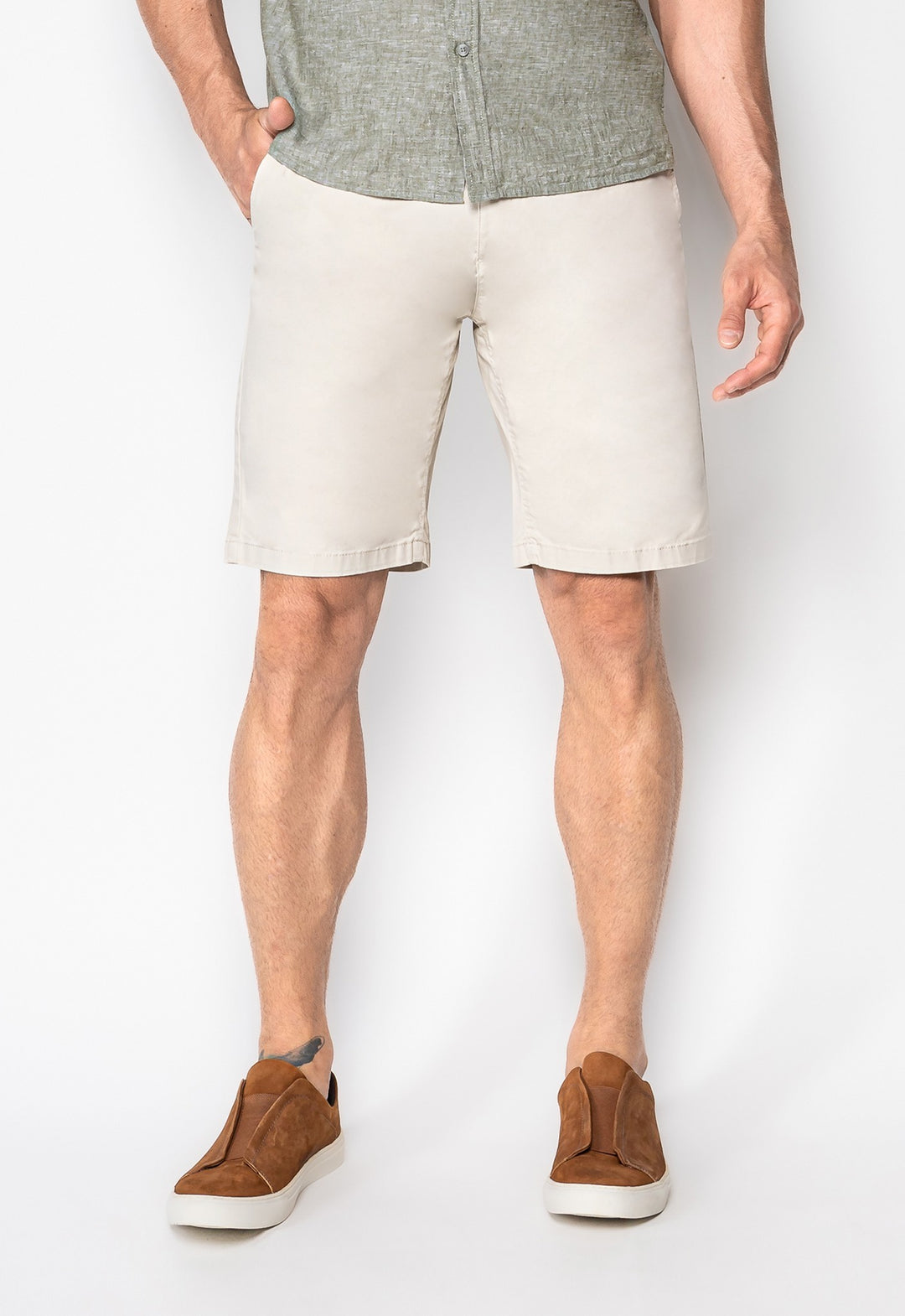 Bermuda Sarja Garments  Caqui