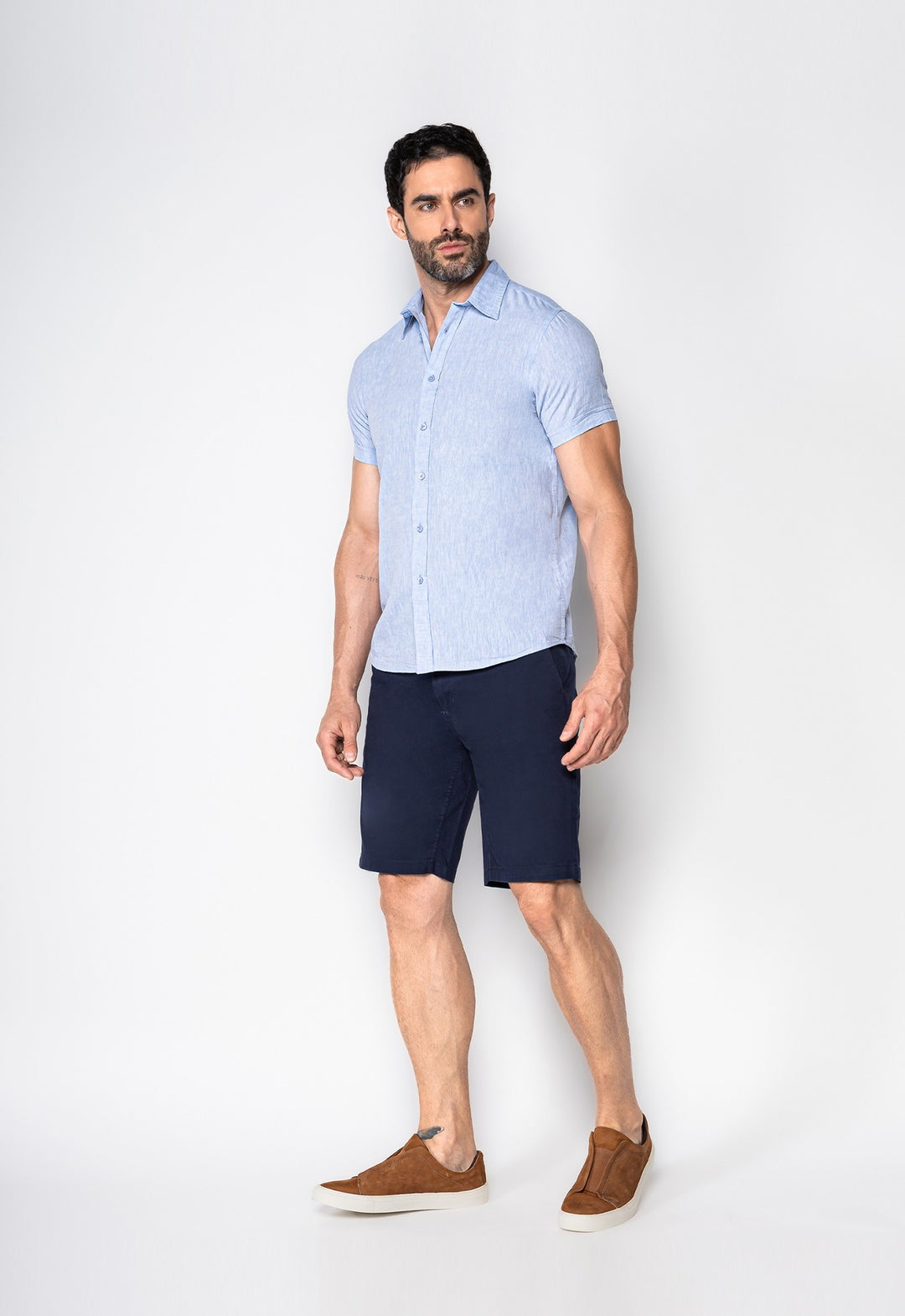 Bermuda Sarja Garments Marinho