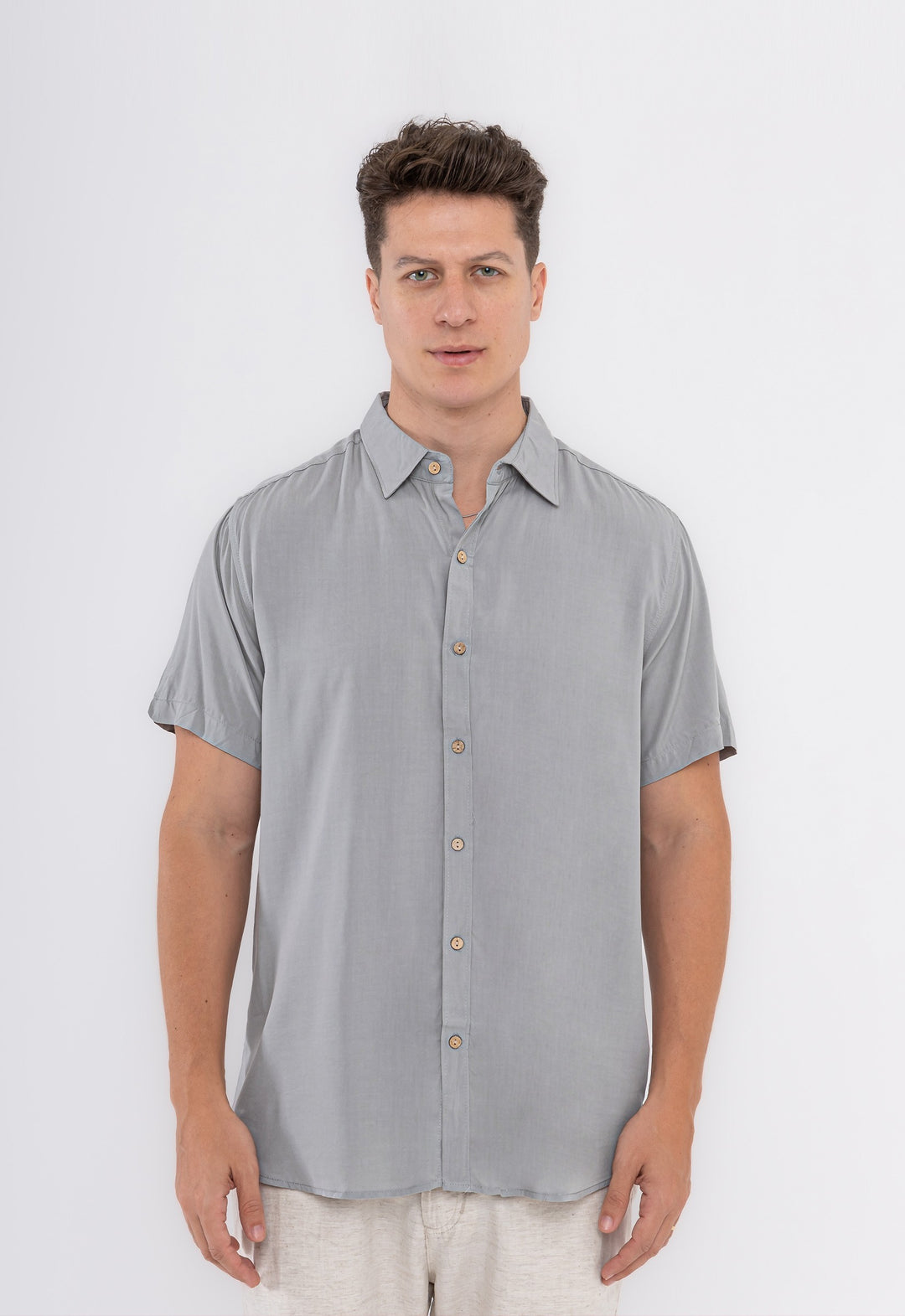 Camisa Viscose Havana Cinza