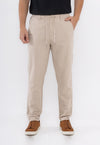 Calça Linho com Algodão Capri Areia