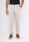 Calça Linho com Algodão Capri Natural