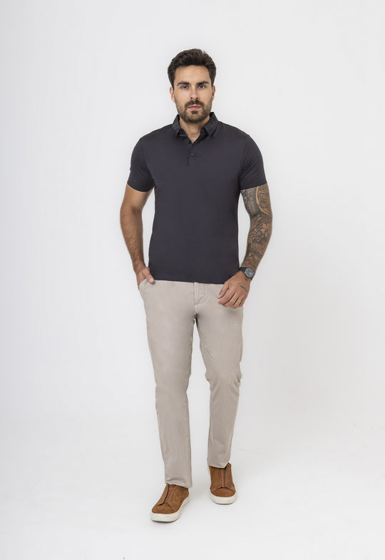 Polo Comfort Tech Preta