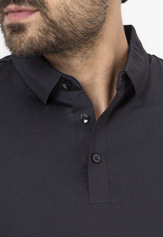 Polo Comfort Tech Preta