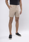 Shorts Linho com Algodão Capri Caqui