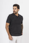 Polo Tricot Metropolitan Preta