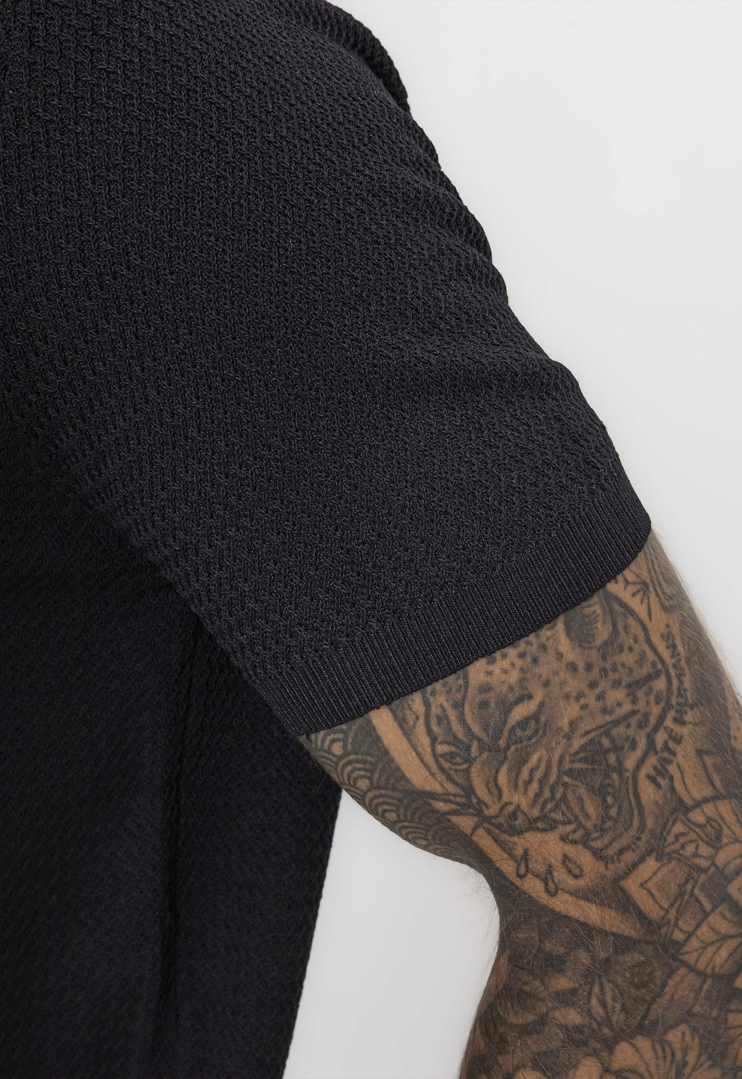Polo Tricot Metropolitan Preta