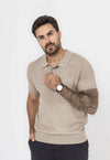 Polo Tricot Metropolitan Caqui