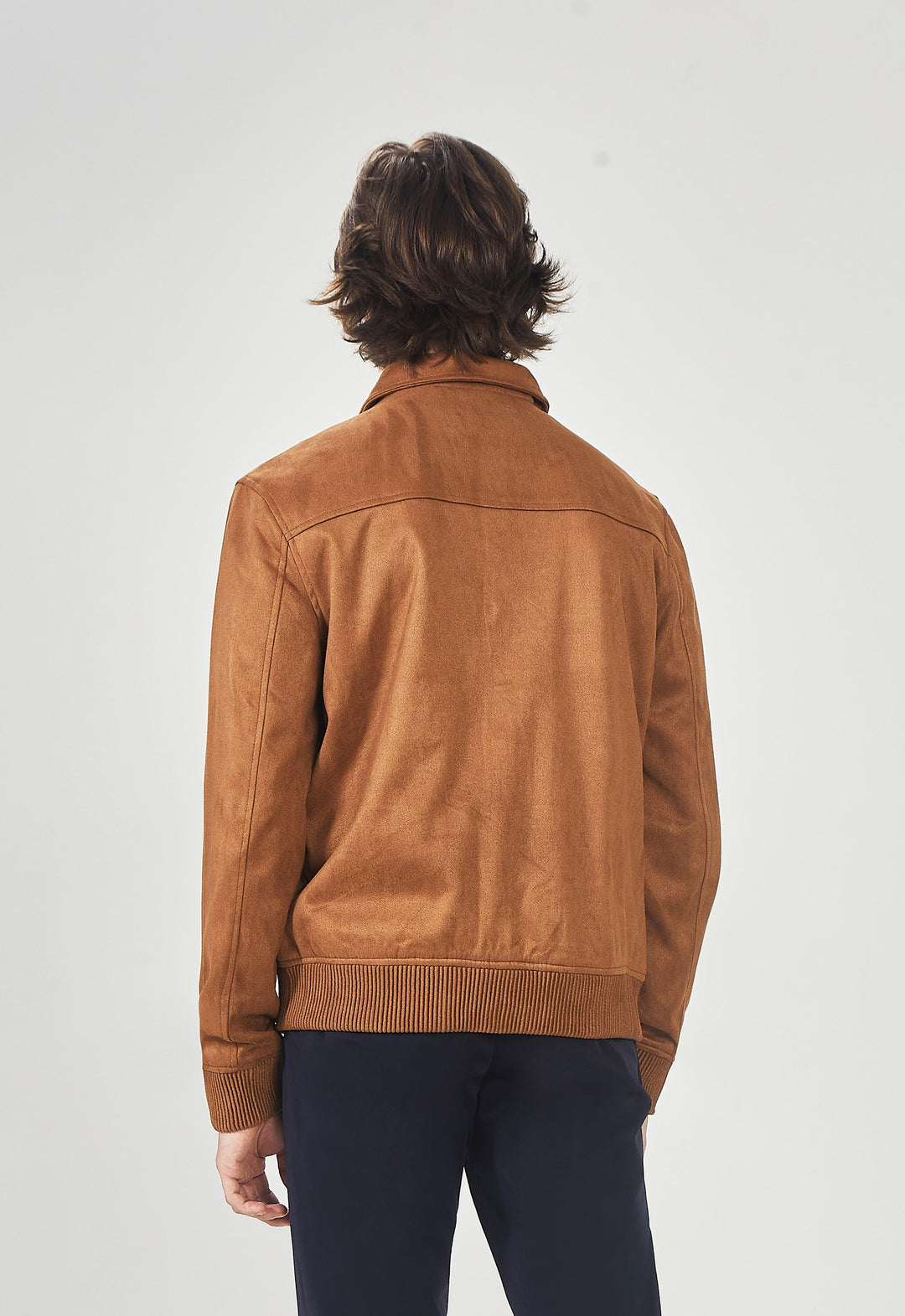 Jaqueta Suede Monaco Caramelo