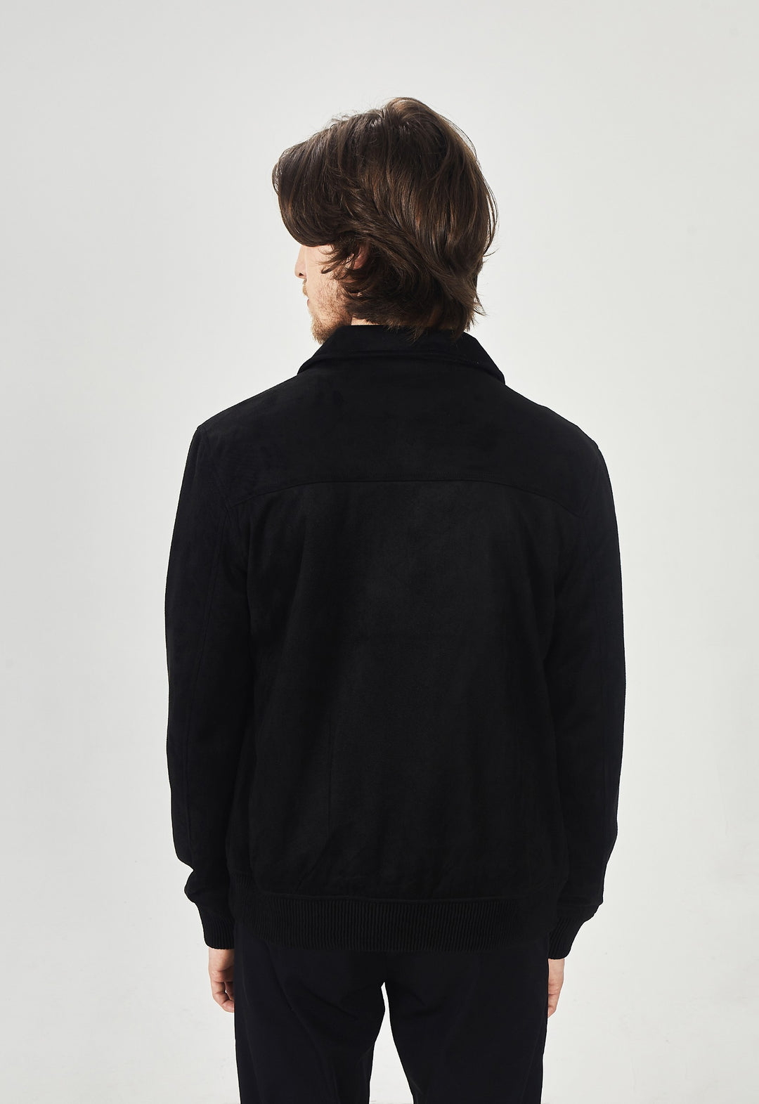 Jaqueta Suede Monaco Preta