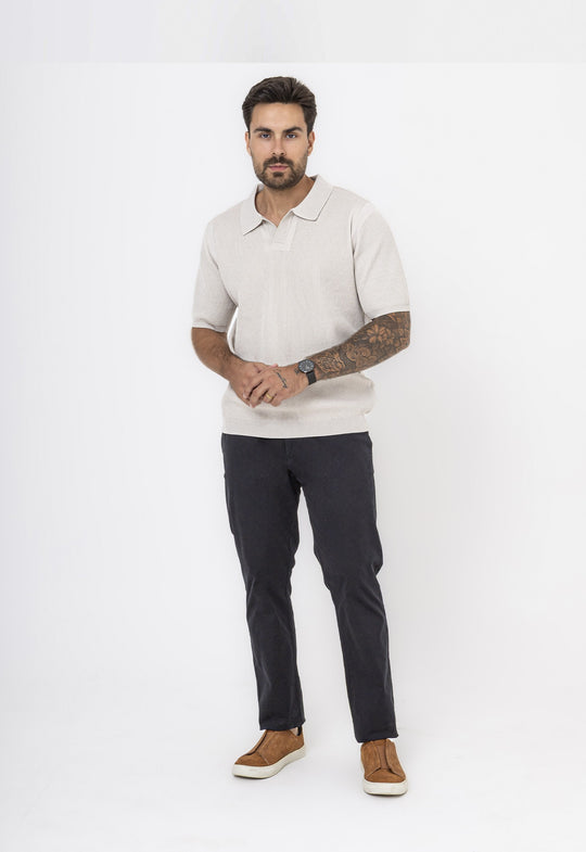 Polo Tricot Riviera  Caqui
