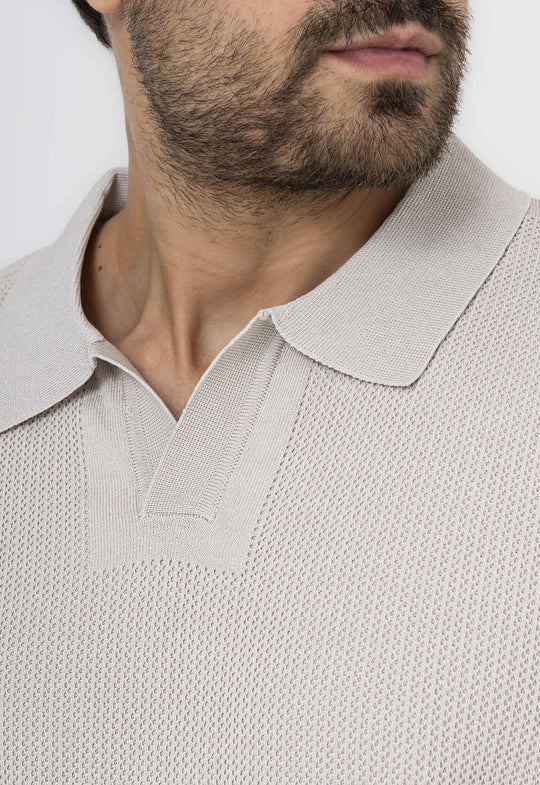 Polo Tricot Riviera  Caqui