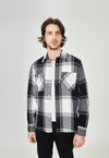 Camisa Xadrez Garments Cinza