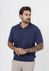Polo Tricot Riviera Marinho