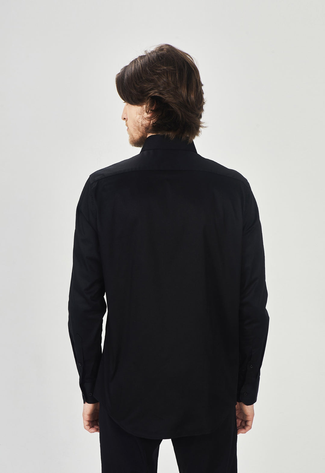 Camisa Social Tricoline Garments Preto