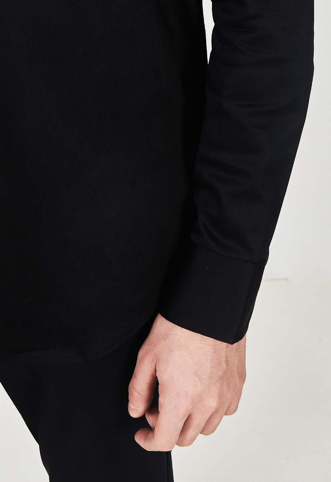 Camisa Social Tricoline Garments Preto