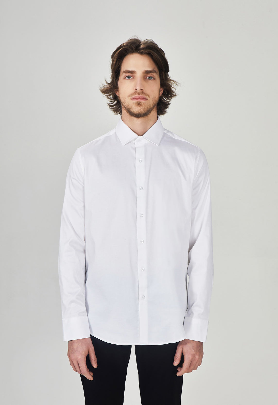 Camisa Social Tricoline Garments Off White