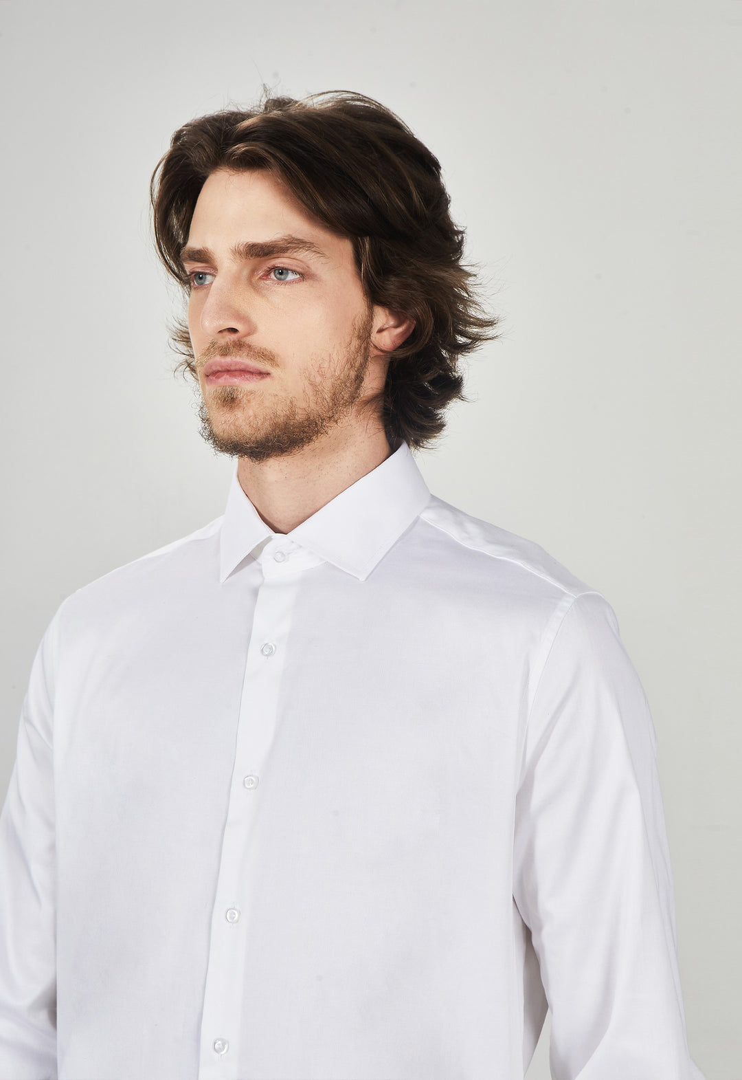 Camisa Social Tricoline Garments Off White