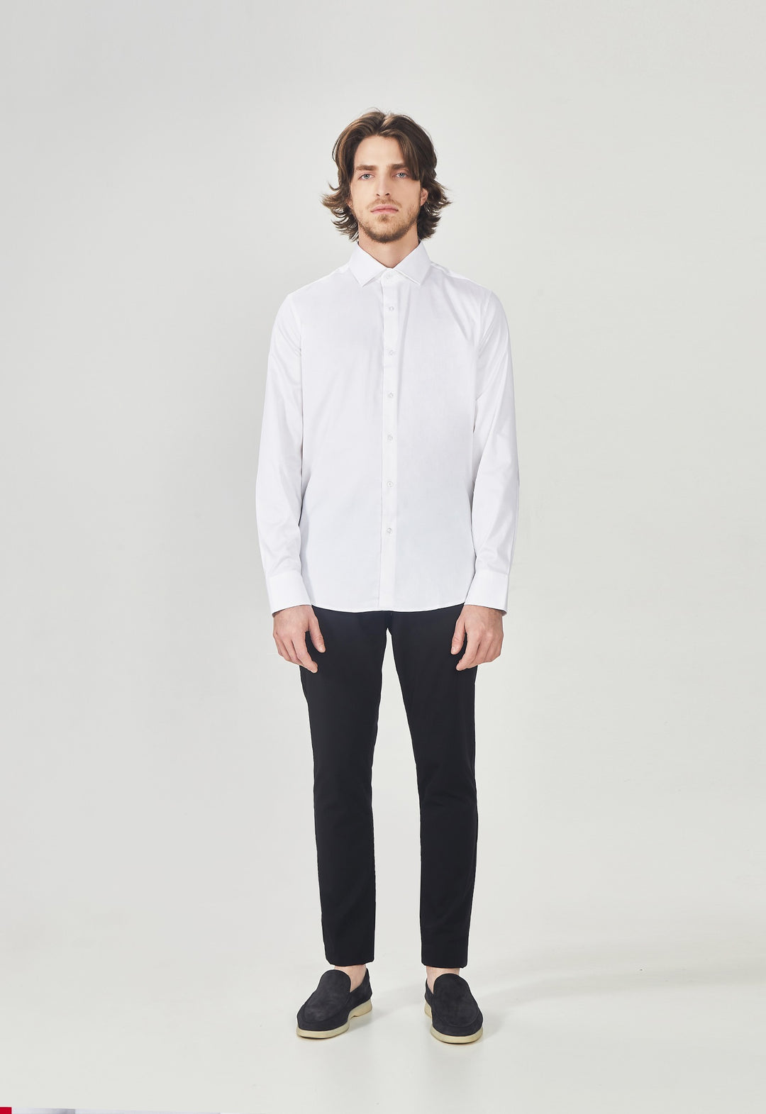Camisa Social Tricoline Garments Off White