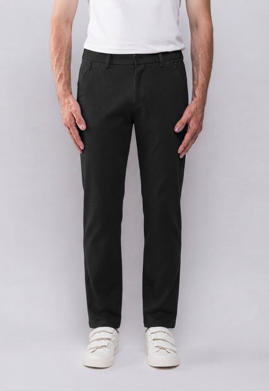 Calça Social Versátil Zip Preto