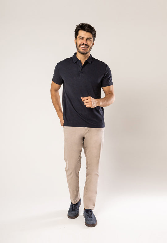 Polo Essencial Marinho
