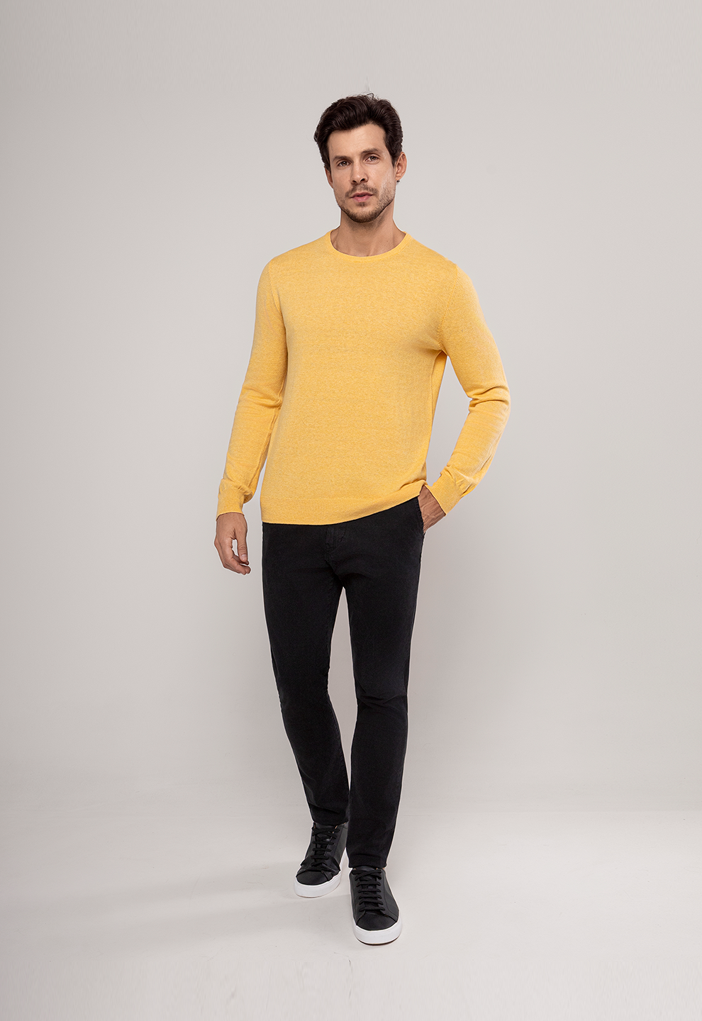 Tricot Alpine Colors Amarelo