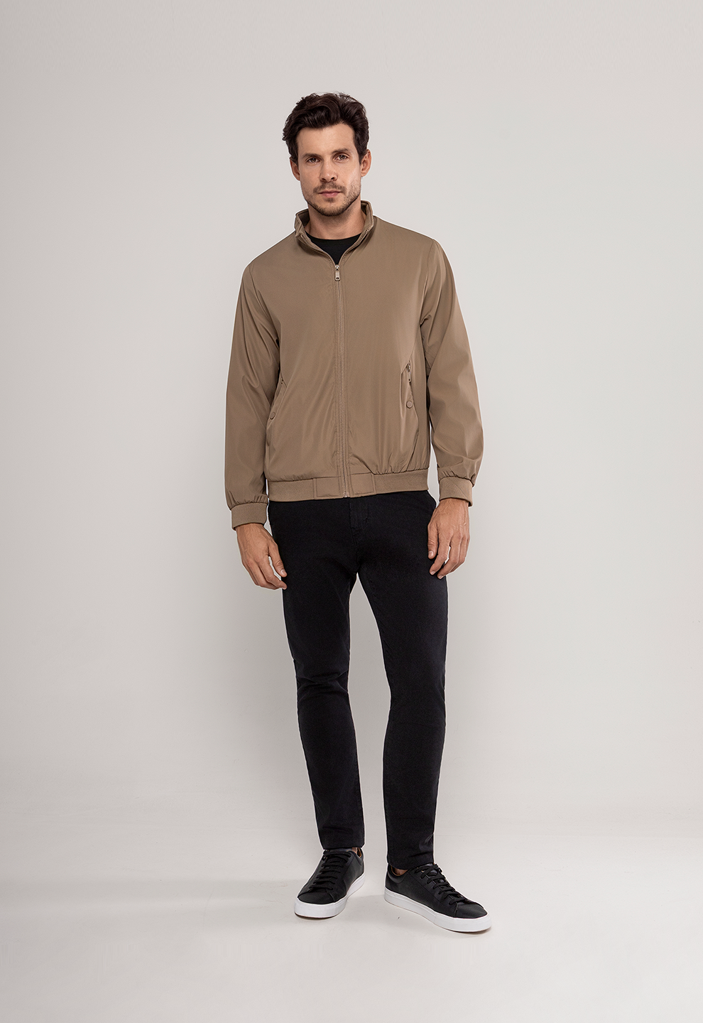Jaqueta Casual New Caqui