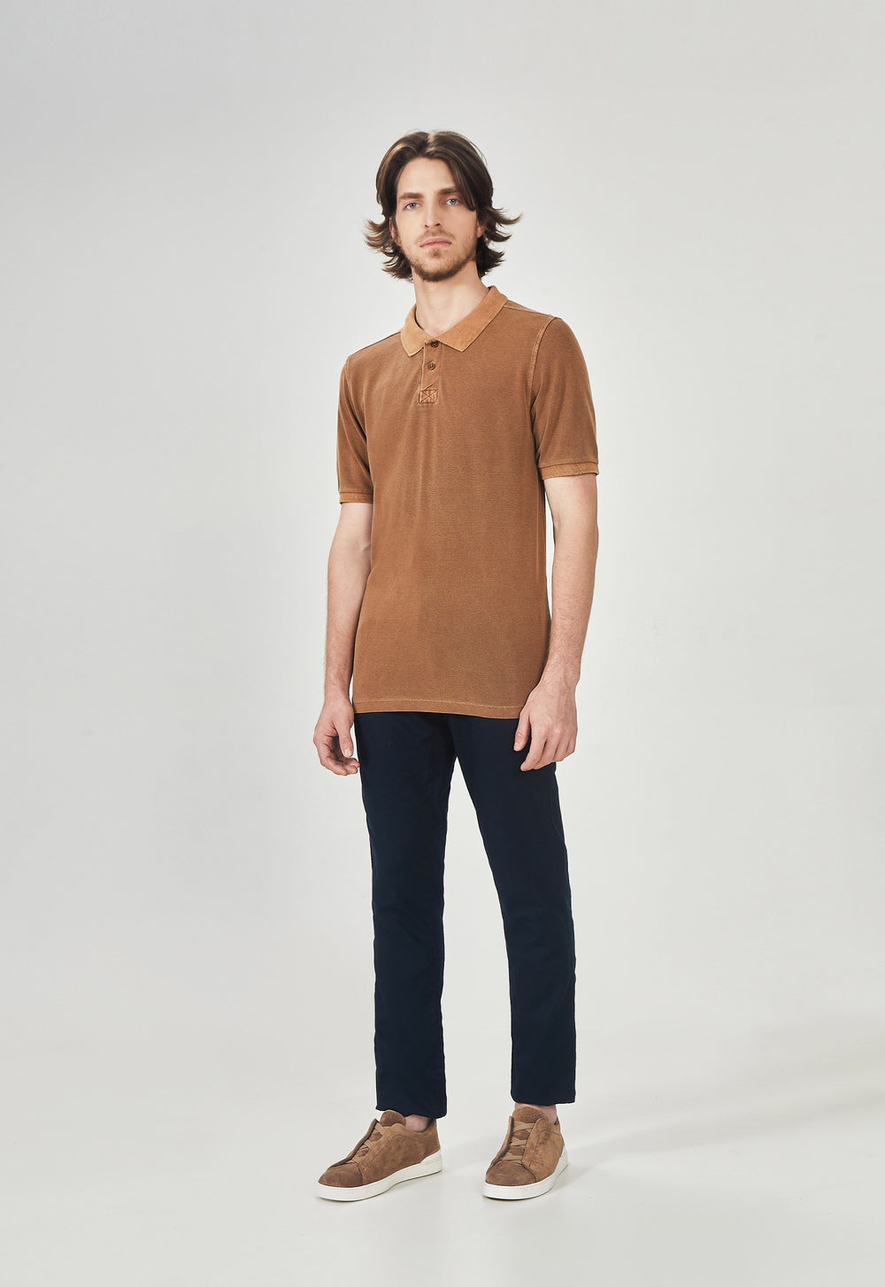 Calça Riviera Linho com Algodão Marinho