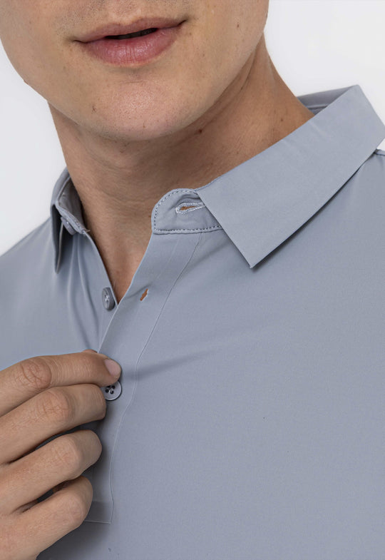 Polo Comfort Tech Cinza