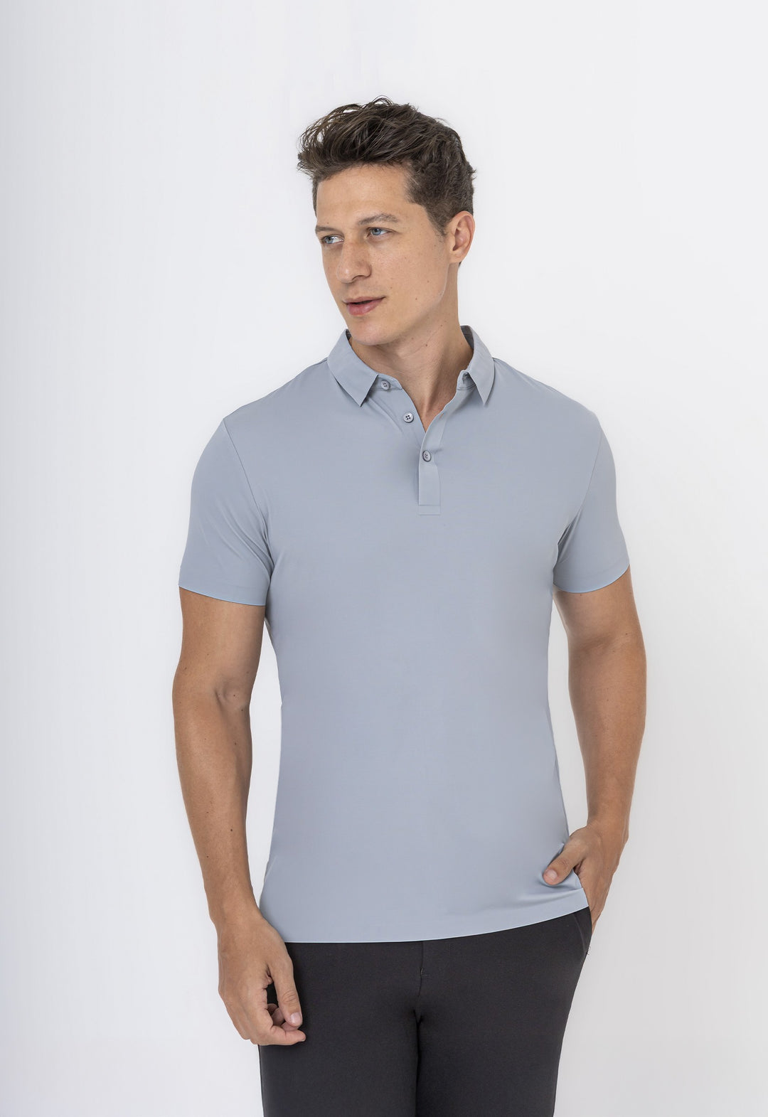 Polo Comfort Tech Cinza