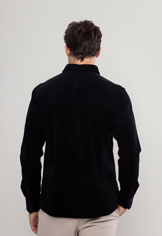 Camisa Cotelê Garments Preta