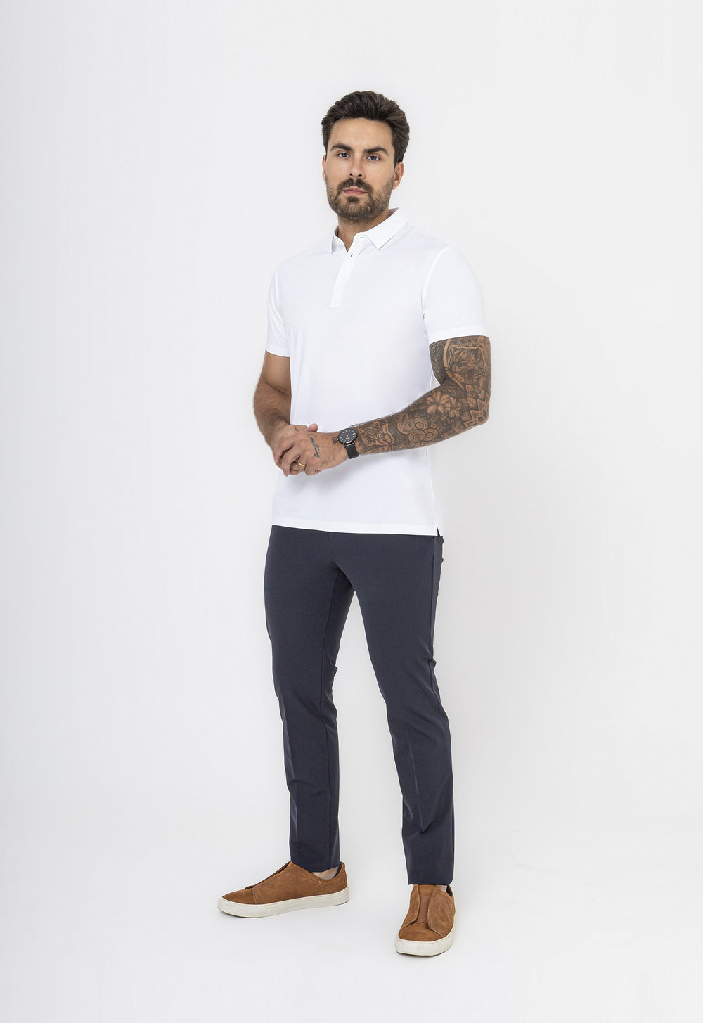 Polo Comfort Tech Branca