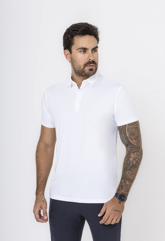Polo Comfort Tech Branca