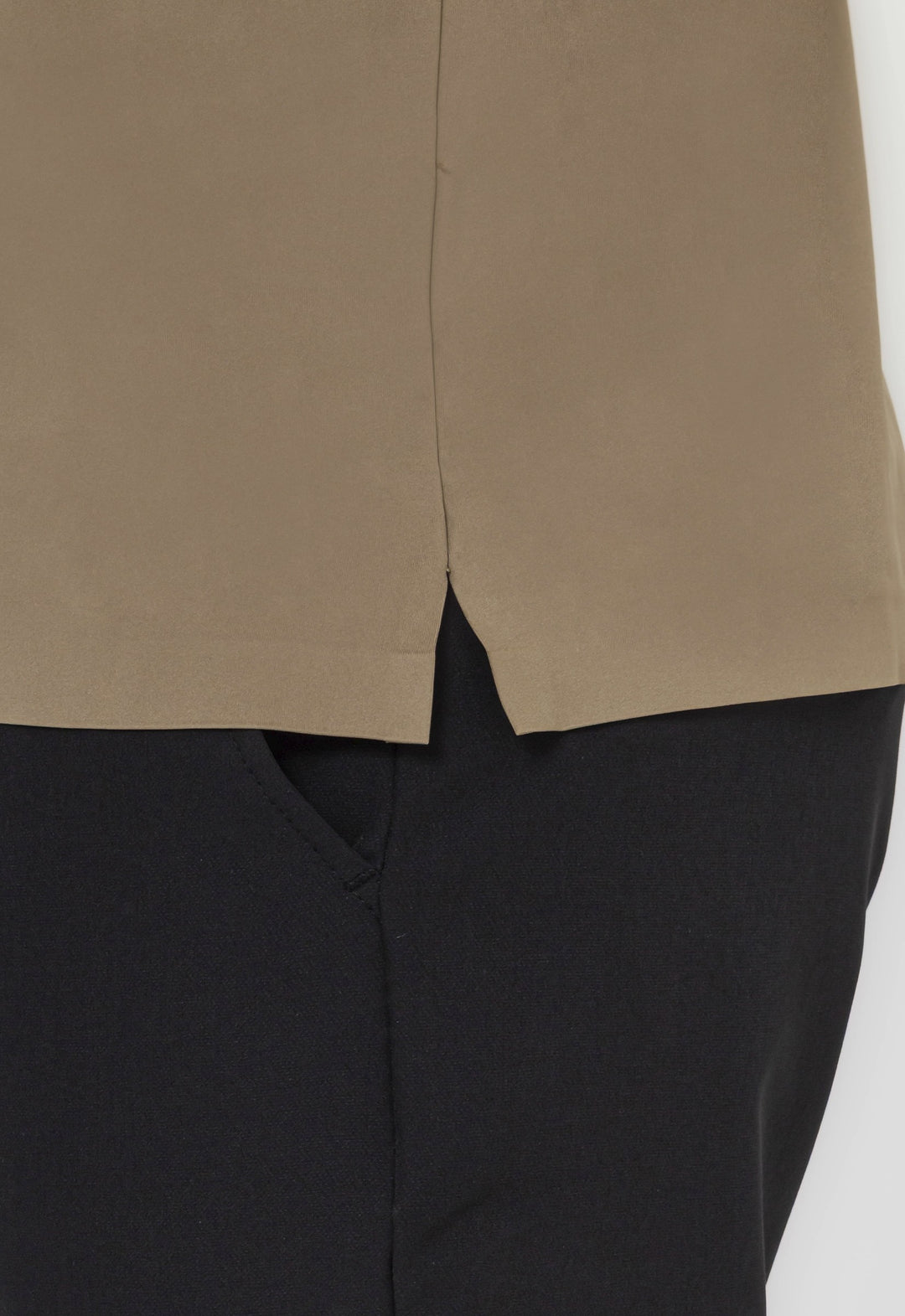 Polo Comfort Tech Caqui