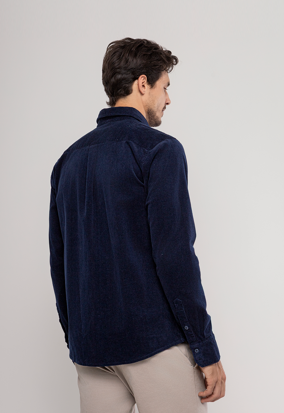 Camisa Cotelê Garments Marinho