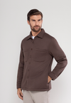 Camisa Premium Forrada Em Sherpa Marrom