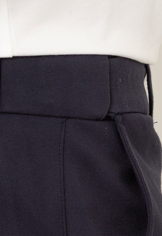 Calça Ponto Roma Ajuste Cos Marinho