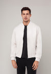 Jaqueta Bomber Suede Berlim Off White