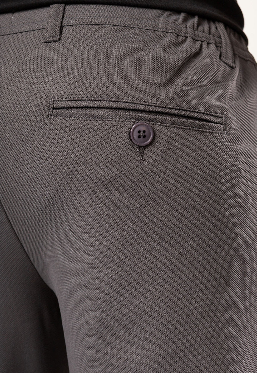 Calça Comfort Piquet Chumbo