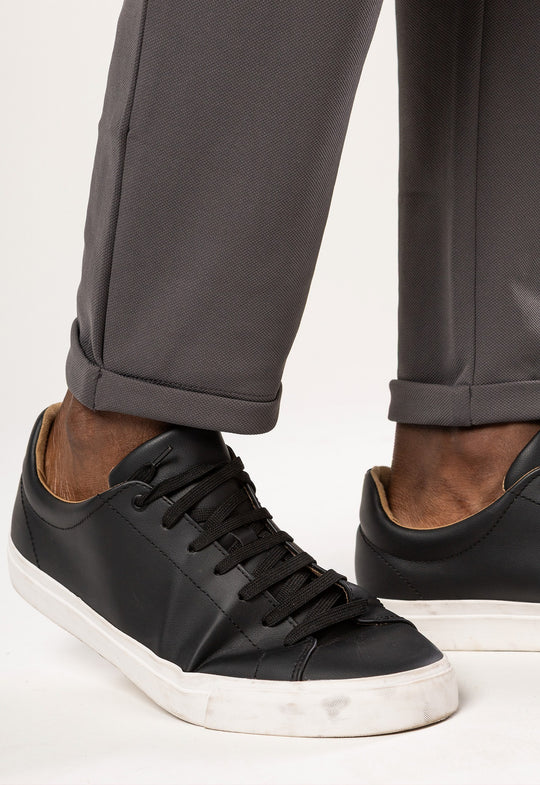 Calça Comfort Piquet Chumbo