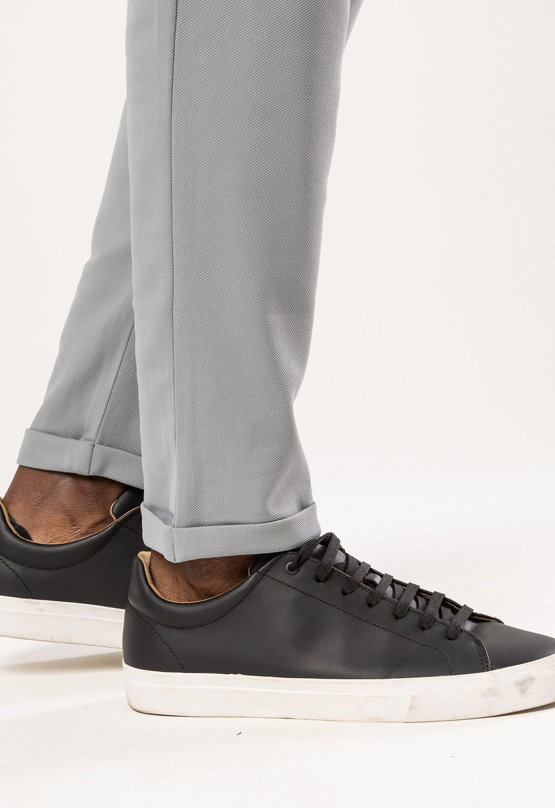 Calça Comfort Piquet Cinza