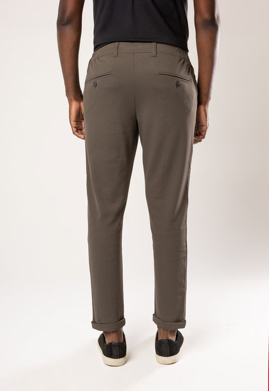 Calça Comfort Piquet Verde