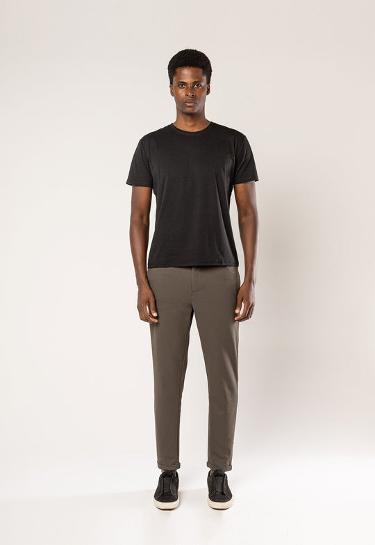 Calça Comfort Piquet Verde