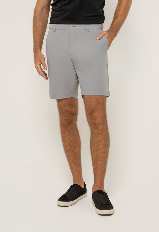 Bermuda Tactel Comfort Cinza