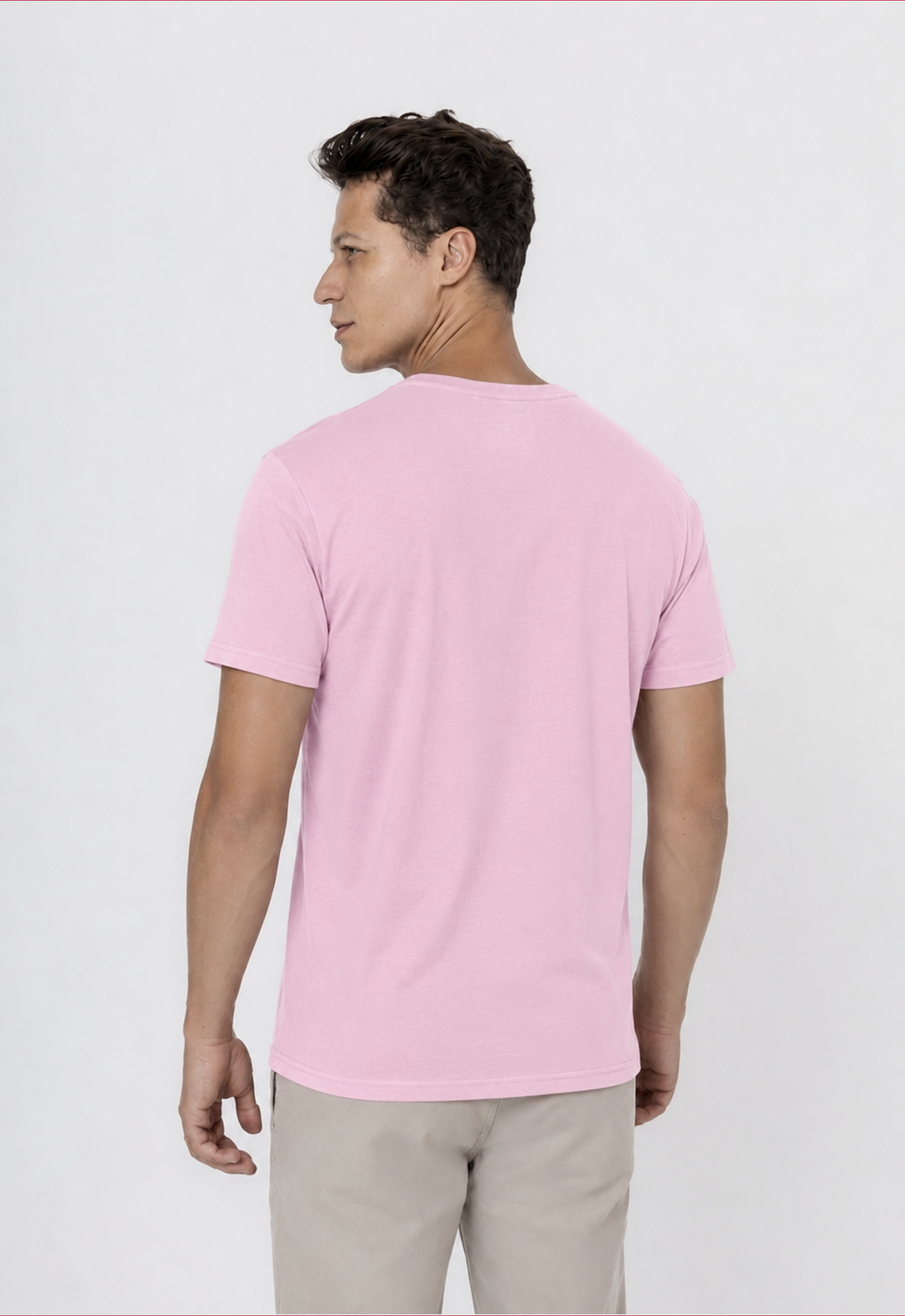 CAMISETA MALHA SORONA ROSA